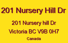 201 Nursery Hill Dr 201 Nursery Hill V9B 0H7